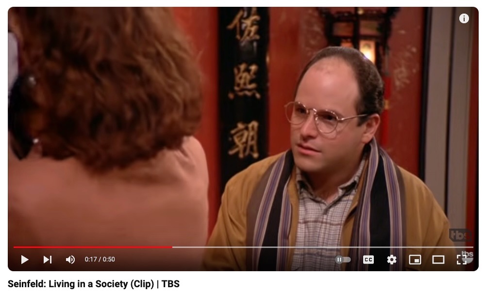 Seinfeld: Living in a Society (Clip) | TBS